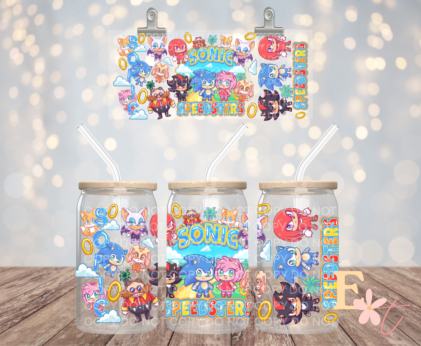 Super Speed 16oz UV DTF Wrap