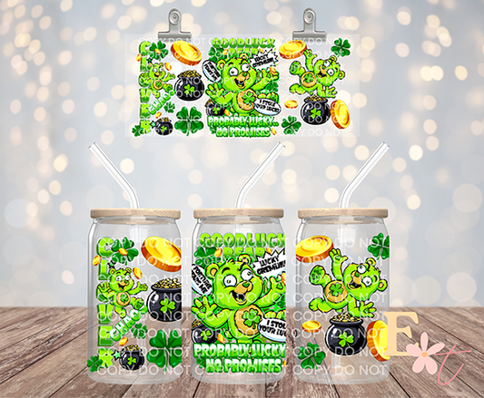 Lucky 16oz UV DTF Wrap