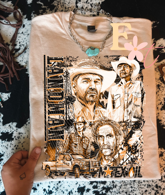 Oil Rig Ready to Press DTF Transfer