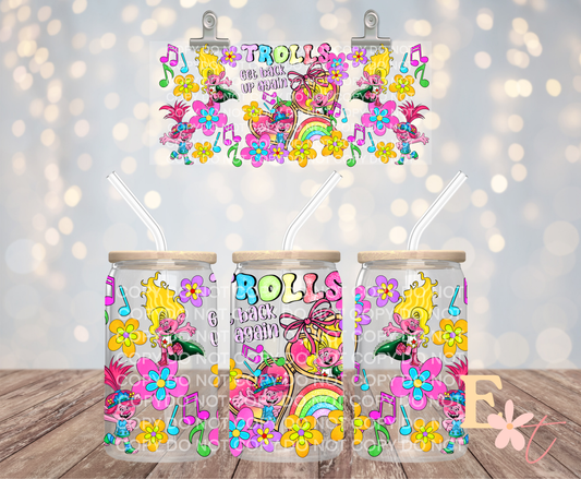 Colourful Dolls 16oz UV DTF Wrap