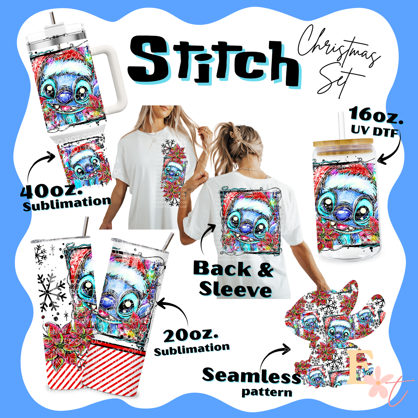 Blue Monster Bundle Set