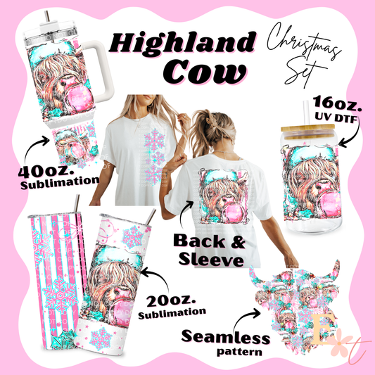 Highland Cow Bundle Set