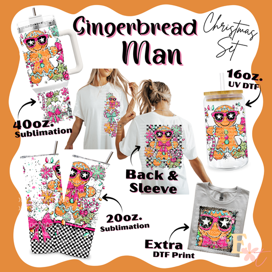 Gingerbread Man Bundle Set