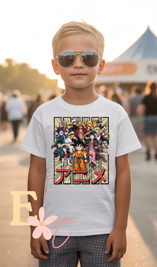 Anime Ready to Press DTF Transfer