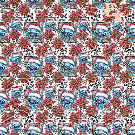 Blue Guy Seamless Pattern