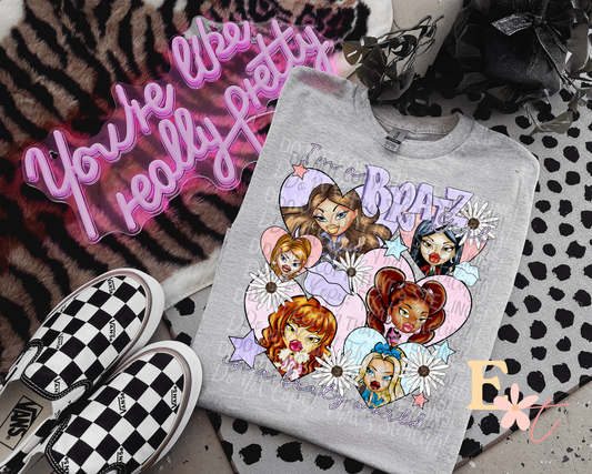 Bratz Girl Ready to Press DTF Transfer