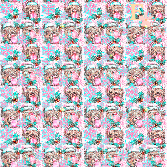 Cow Seamless Pattern