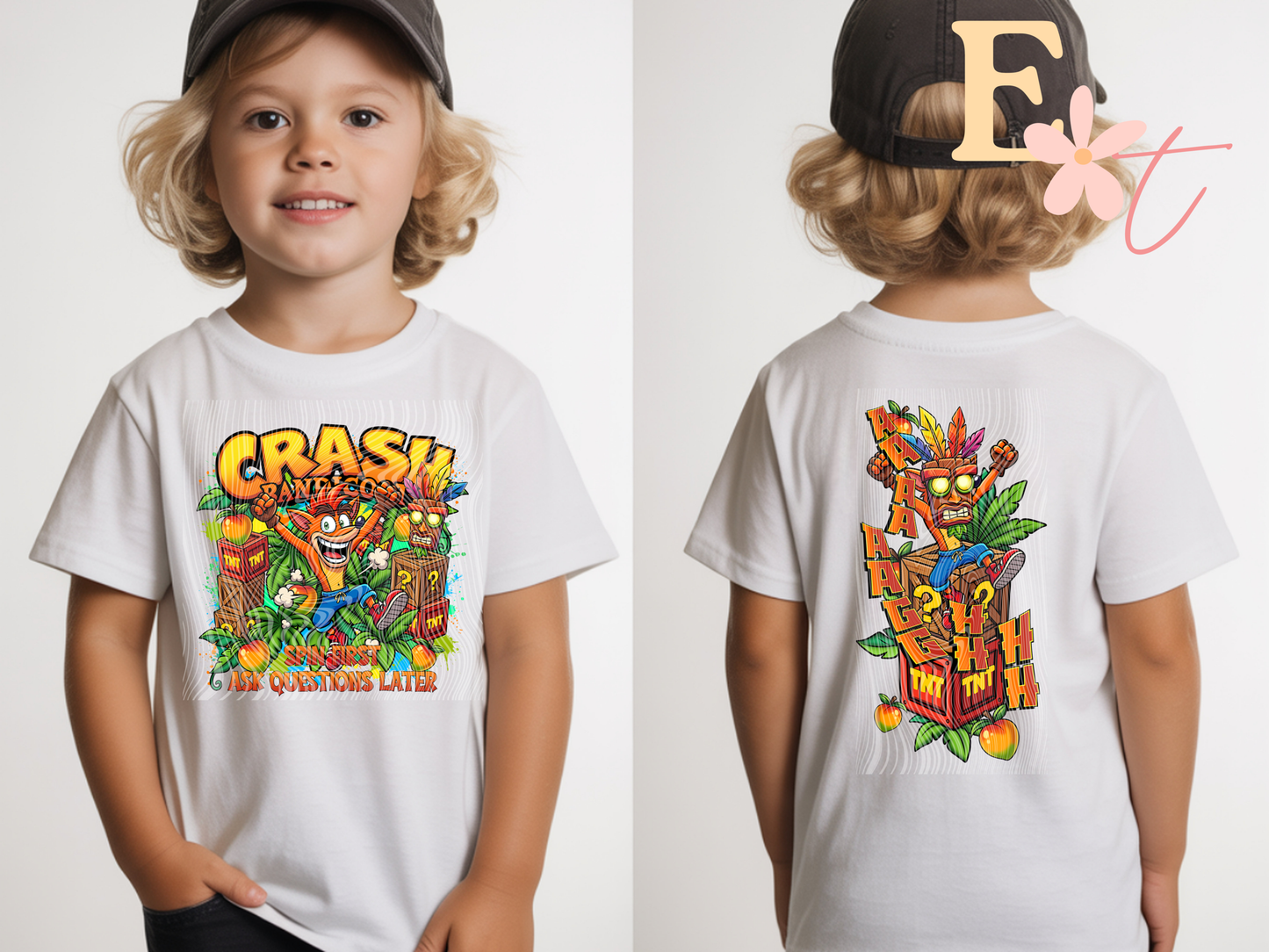 Crash Ready to Press DTF Transfer