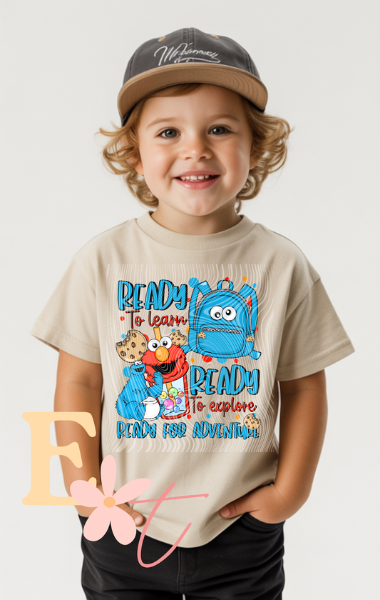 Red Monster Ready to Press DTF Transfer