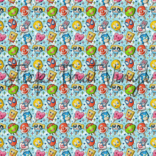 90's Popsicles Pattern