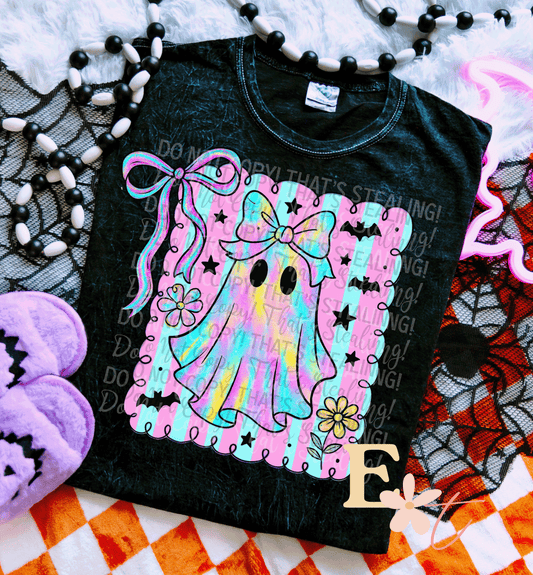 Bow Ghost Ready to Press DTF Transfer
