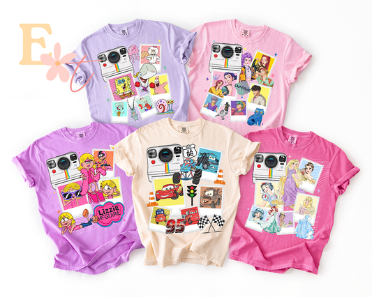 Polaroid to Press DTF Transfer