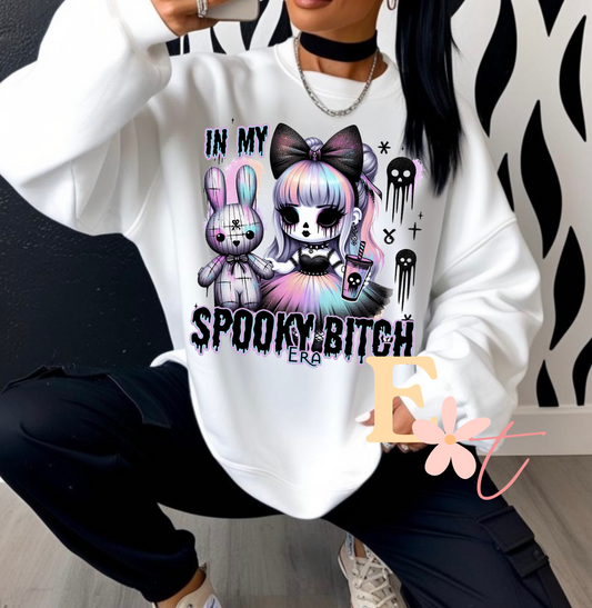 Spooky B**ch Ready to Press DTF Transfer
