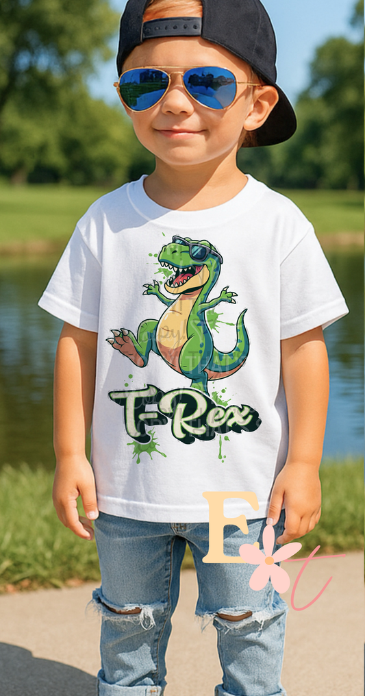 T Rex Ready to Press DTF Transfer